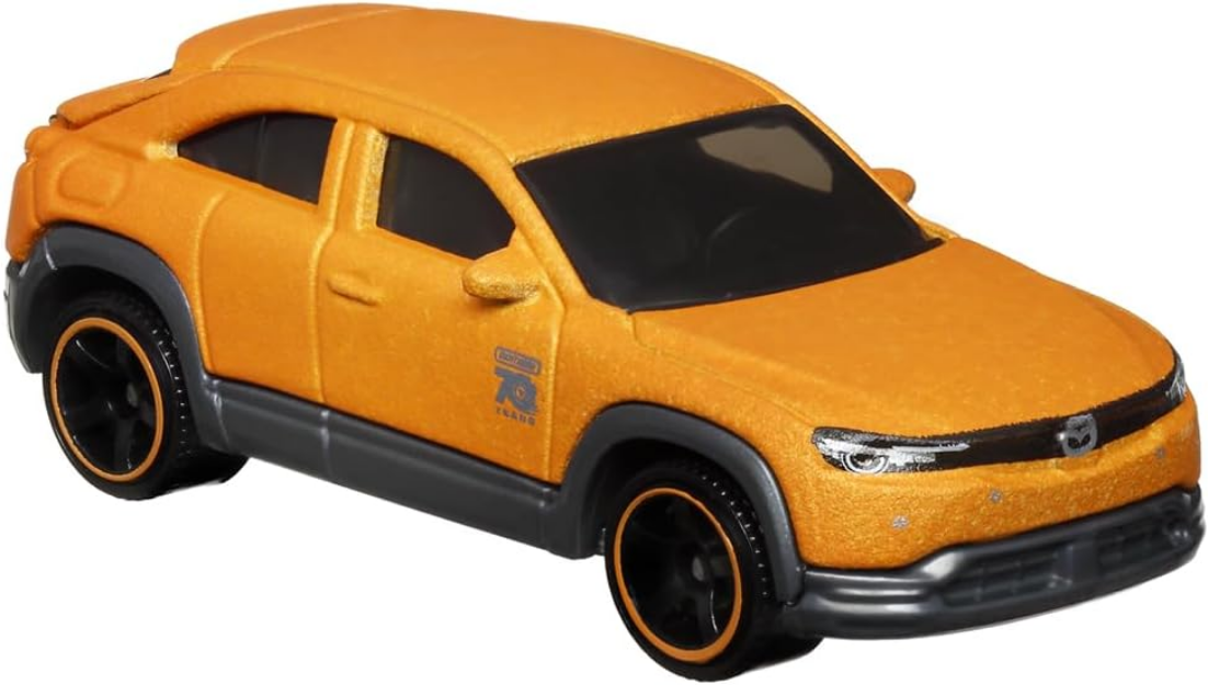 Matchbox Moving Parts 70 Years Special Edition 2021 Mazda MX 4/5 Orange and Black