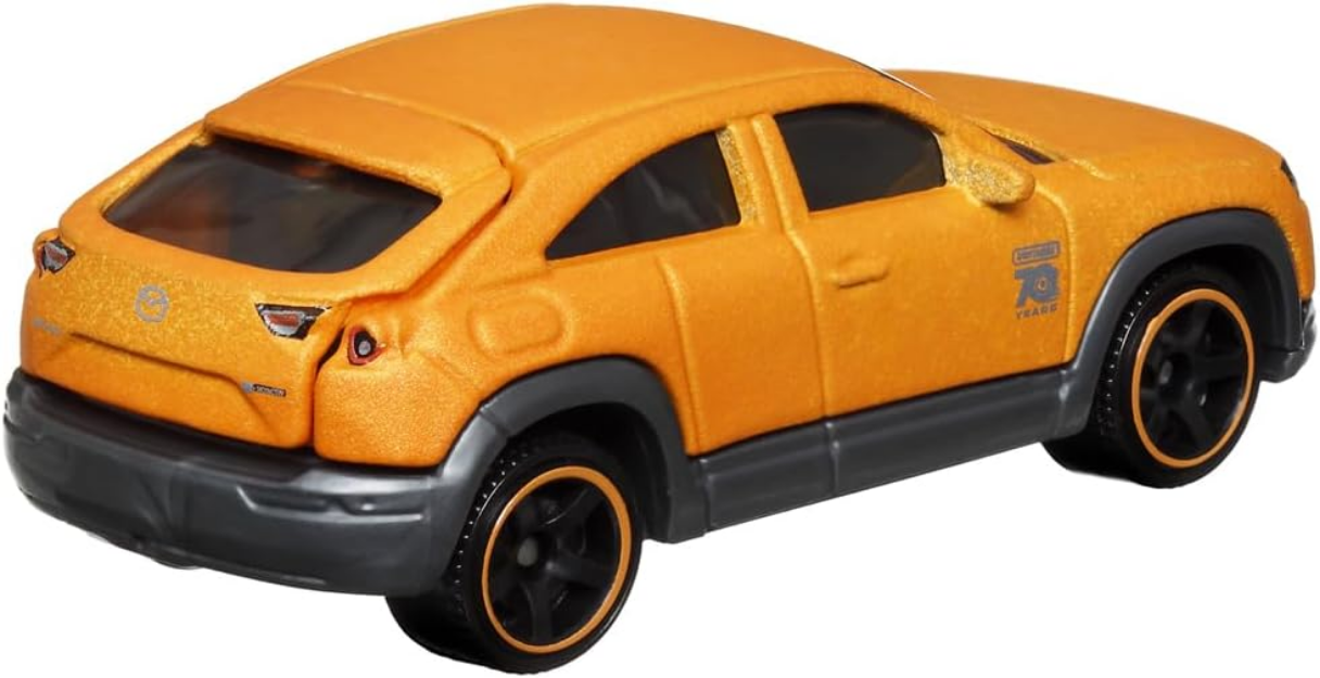 Matchbox Moving Parts 70 Years Special Edition 2021 Mazda MX 4/5 Orange and Black