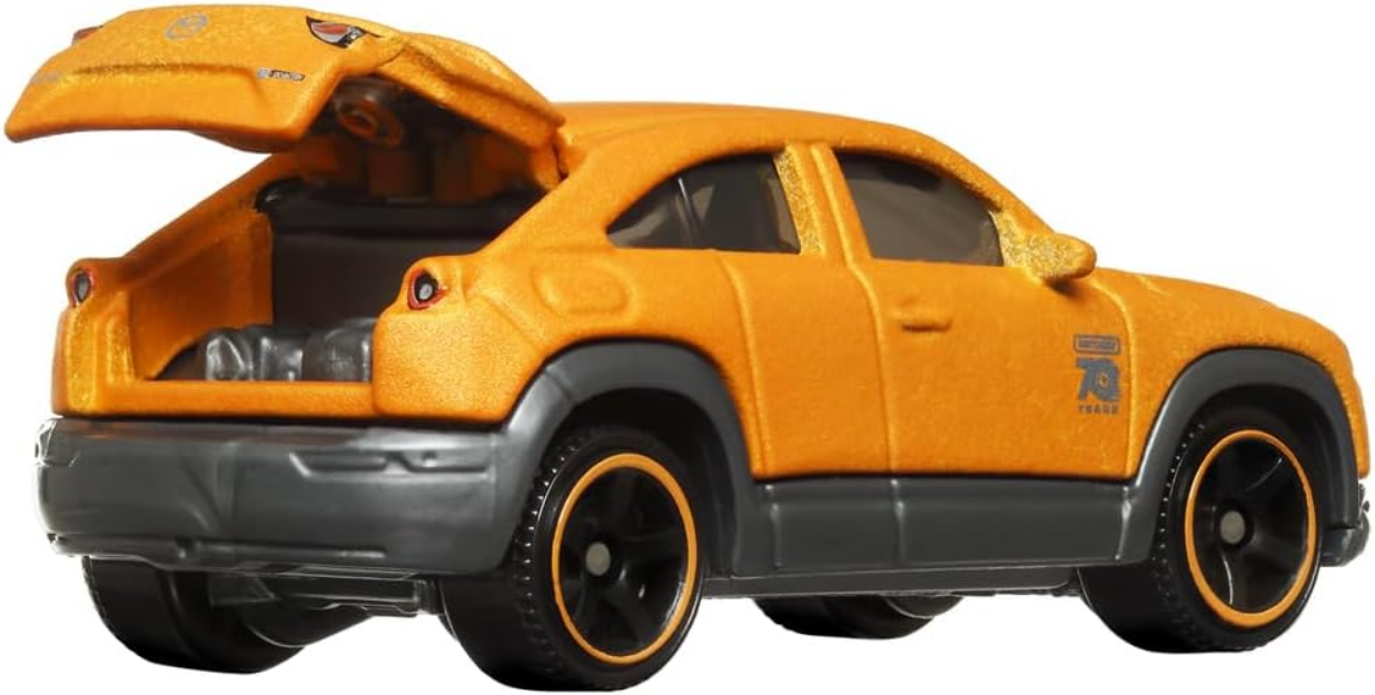 Matchbox Moving Parts 70 Years Special Edition 2021 Mazda MX 4/5 Orange and Black