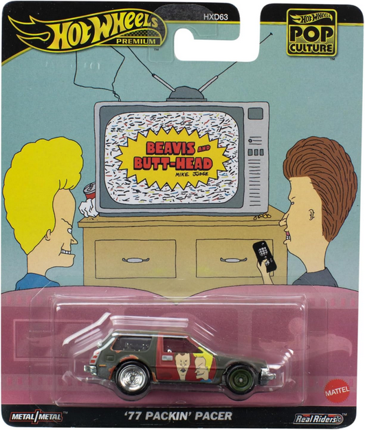 Hot Wheels Premium '77 Packin' Pacer Beavis and Butt-Head Pop Culture