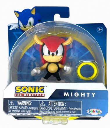 Sonic The Hedgehog Deluxe Version Mighty 2.5" with SEGA Ring