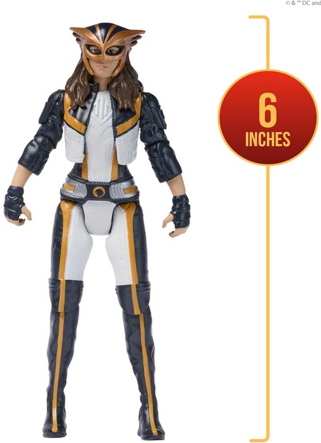DC Comics, Superman, Hawk Girl, 6-Inch Action Figure, Authentic Superman Movie Styling, Super Heroes Kids Toys for Boys and Girls Ages 4 and Up