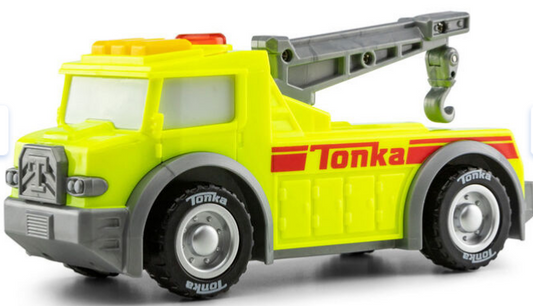 TONKA - MIGHTY FORCE Lights and Sounds Tow Truck (Neon)