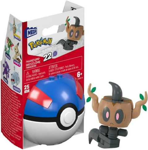 Pokemon Phantump Pokebola Building Set