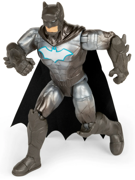 Batman 4-inch Action Figure with 3 Mystery Accessories, for Kids Aged 3 and up
