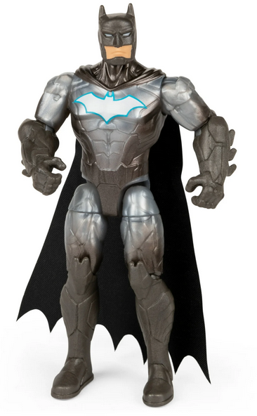 Batman 4-inch Action Figure with 3 Mystery Accessories, for Kids Aged 3 and up