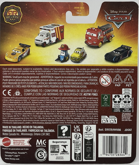 2025 Disney Pixar Cars Sally Race & Rescue