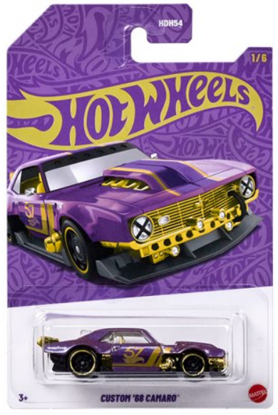 Hot Wheels Pearl and Chrome Custom '68 Camaro