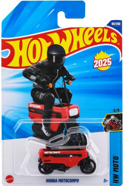 Hot Wheels Honda MotoCompo (Red) 181/250 HW Moto 3/5
