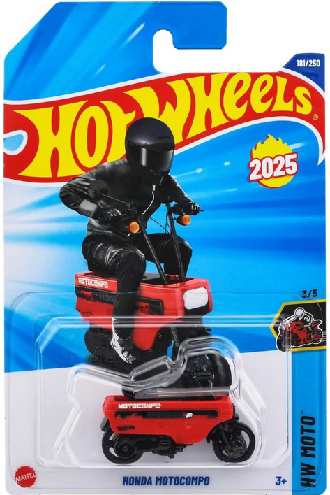 Hot Wheels Honda MotoCompo (Red) 181/250 HW Moto 3/5