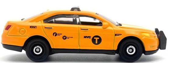 Matchbox Ford Police Interceptor (Orange) 29/150