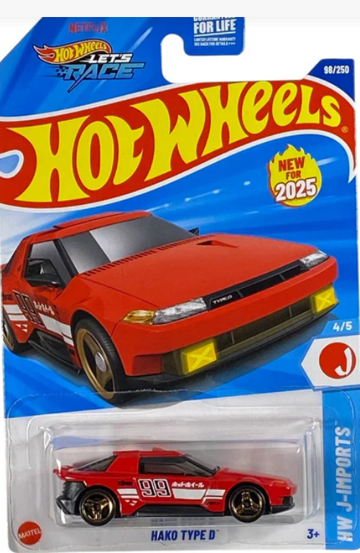 Hot Wheels Hako Type D 98/250 HW J-Imports Series 4/5