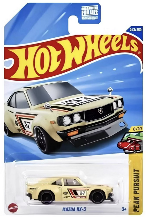 Hot Wheels Mazda RX-3 Peak Pursuit New 2025