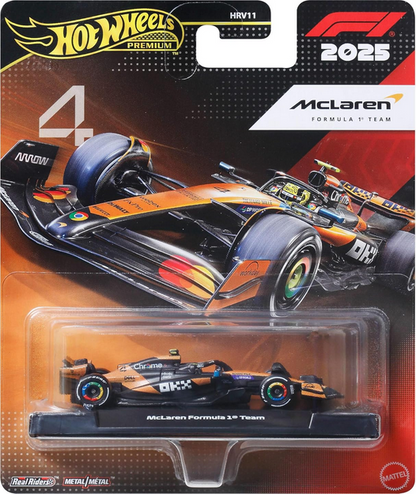 Hot Wheels Premium McLaren Formula 1 1:64 Scale  Die-Cast