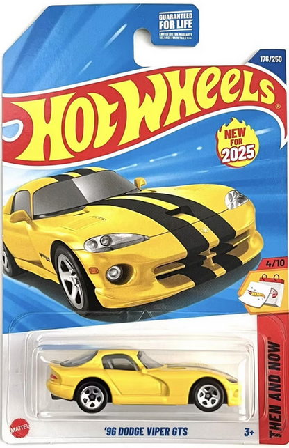 Hot Wheels 1996 Dodge Viper GTS Then and Now