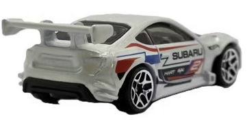 Hot Wheels Subaru BRZ J-Import White