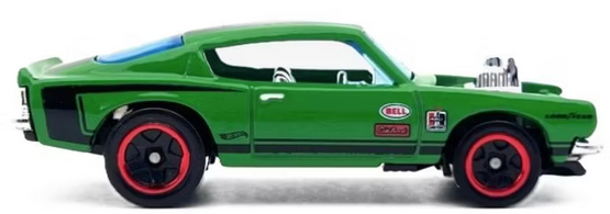 Hot Wheels King Kuda Green 217/250 Muscle Mania 6/10