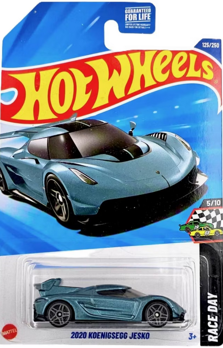 Hot Wheels 2020 Koenigsegg Jesko 125/250 Race Day 5/10