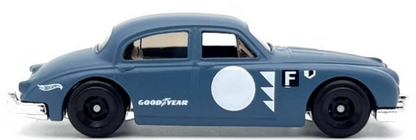 Hot Wheels Jaguar MK1 Gray/Blue 75/250 Race Day 2/10