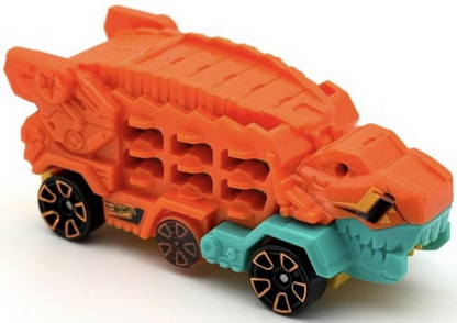 Hot Wheels HW Ultimate T-Rex Transporter Orange 156/250 Experimotors 4/10