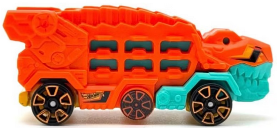 Hot Wheels HW Ultimate T-Rex Transporter Orange 156/250 Experimotors 4/10