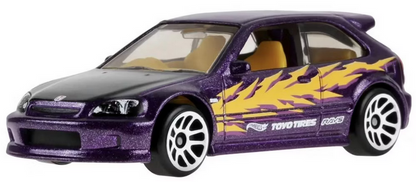 Hot Wheels Silver Series 1999 Honda Civic Type R EK9 2/5 Compact Kings