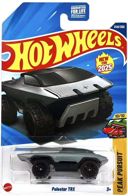 Hot Wheels Polestar TRX Silver 248/250 Peak Pursuit 10/10