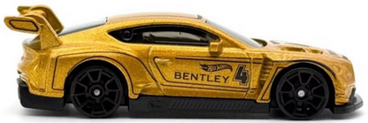 Hot Wheels 2018 Bentley Continental GT3 (Gold) 162/250  Race Day 7/10