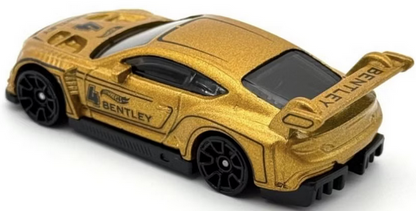 Hot Wheels 2018 Bentley Continental GT3 (Gold) 162/250  Race Day 7/10