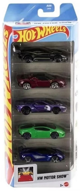 Hot Wheels Motor Show Exotics 5 Pack