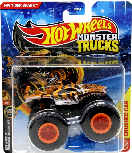 Hot WHeels Monster Trucks Live HW Tiger Shark