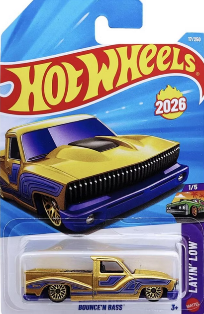 Hot Wheels Bounce 'N Bass 17/250 Layin' Low 1/5