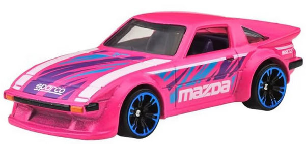 Hot Wheels Mazda RX-7 Neon Speeders 2/8