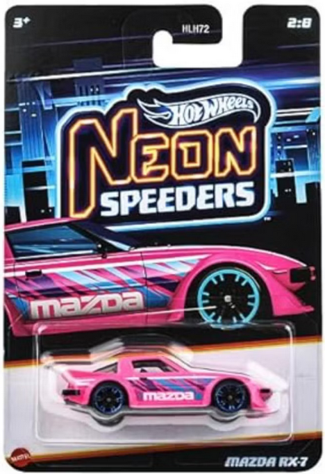 Hot Wheels Mazda RX-7 Neon Speeders 2/8