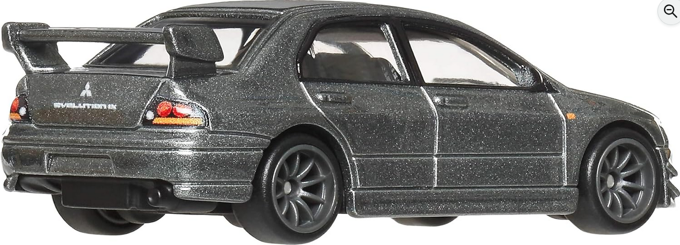 Hot Wheels Premium Car Culture Mitsubishi Lancer Evolution IX  Ronin Run II, 1:64 Scale Die-Cast , Vehicle with Real Riders Tires