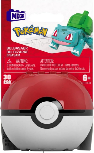 Pokemon Mega Construx Pokeball : Bulbasaur
