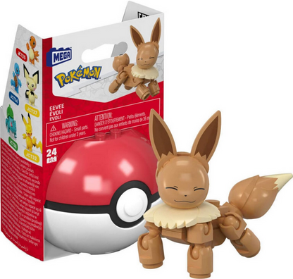 Pokemon Mega Construx Pokeball : Eevee