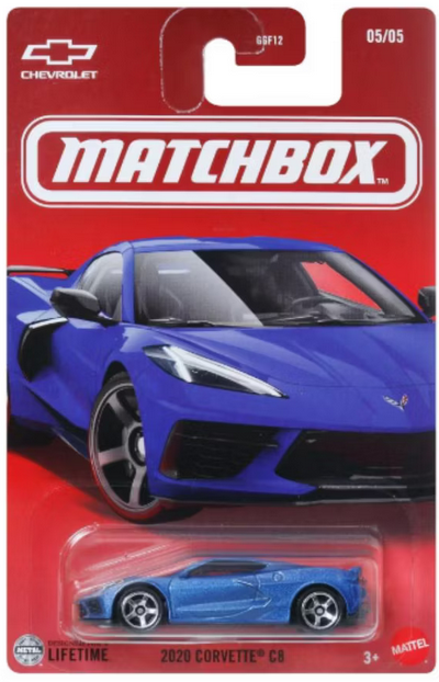 Matchbox 2020 Corvette C8 Blue 05/05