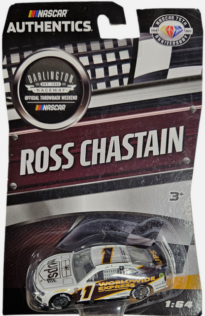 Nascar Authentics 2023 Ross Chastain Throwback UPS Car 1:64 Scale