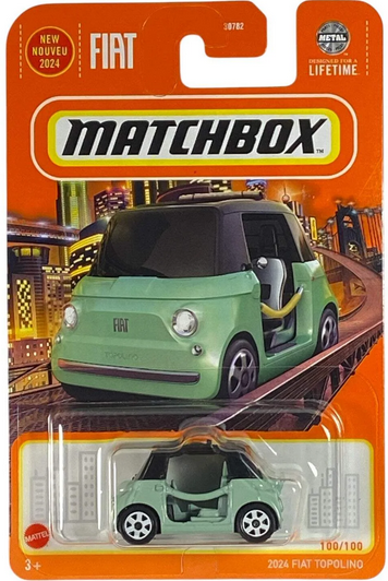 Matchbox 2024 Fiat Topolino Green 100/100