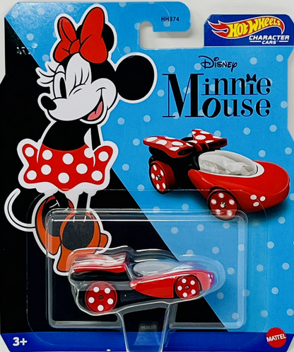 Hot Wheels Disney Character Cars Minnie Mouse 1:64 Scale