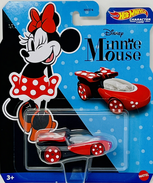 Hot Wheels Disney Character Cars Minnie Mouse 1:64 Scale