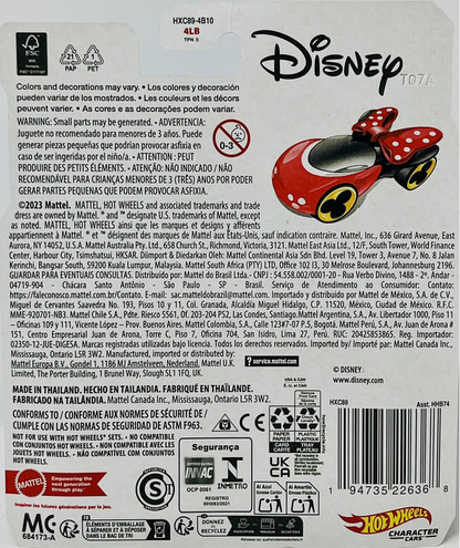 Hot Wheels Disney Character Cars Minnie Mouse 1:64 Scale