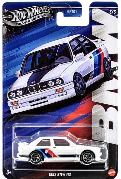 Hot Wheels 1992 BMW M3 BMW Silver Series