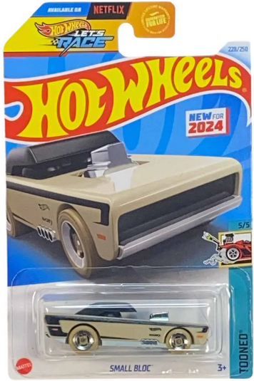 Hot Wheels Small Bloc Tan 228/250 TOONED 5/5