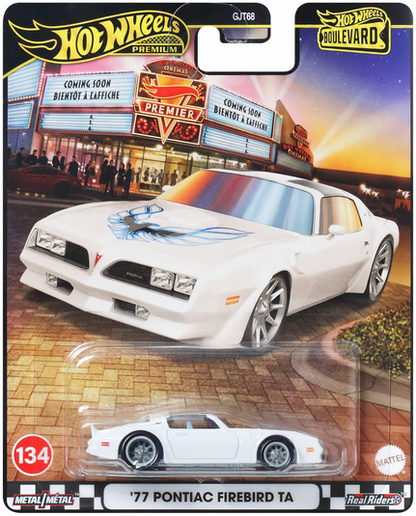 Hot Wheels Premium Boulevard '77 Pontiac Firebird TA