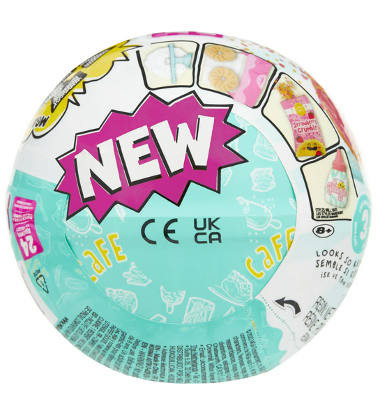 MGA's Miniverse Make It Mini Foods, Cafe Series 3, Novelty Food Toy, Ages 8+