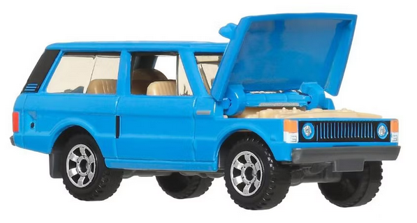 Matchbox 1975 Range Rover Blue Moving Parts