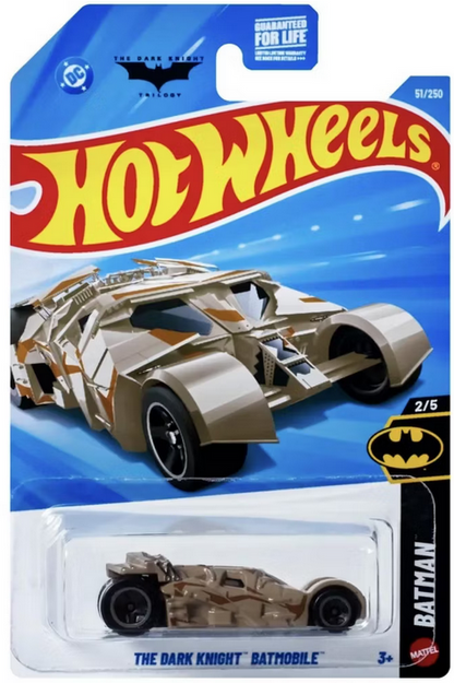 Hot Wheels The Dark Knight Batmobile 51/250 Batman 2/5
