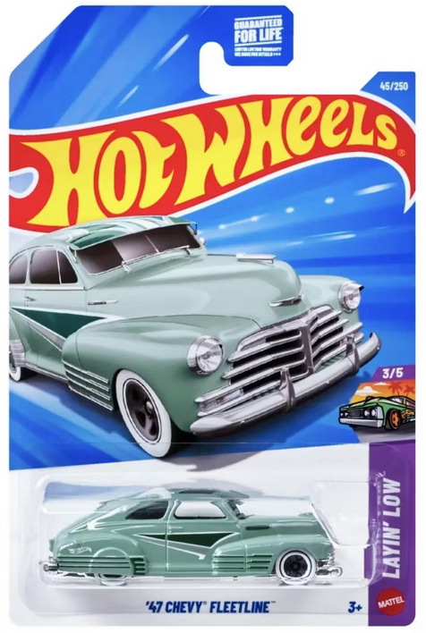 Hot Wheels 1947 Chevy Fleetline 45/250 Layin' Low 3/5